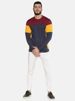 Teed off Color Blocked Mens Sweatshirt