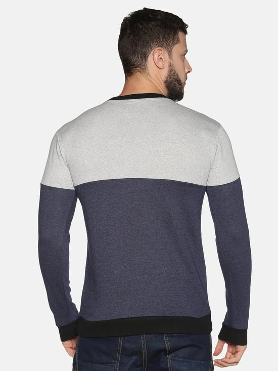 Branding Co Color Blocked Mens Sweatshirt