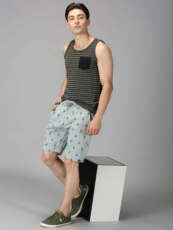 Ink-T Printed Mens Shorts