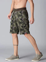 Style Path Color Blocked Mens Shorts