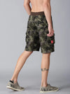 Style Path Color Blocked Mens Shorts