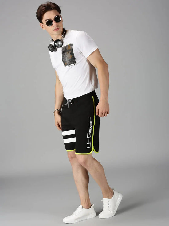 Red Bubble Solid Mens Shorts