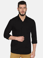 The Tee Tree Solid Mens Casual Shirt