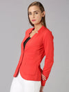 Cotton Boutique Solid Women Blazer