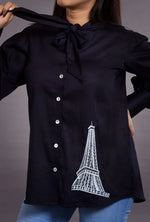 Eiffel Tower Designer Shirt