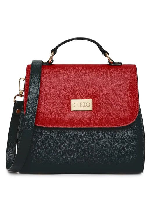 Kleio Diamond Multicolor Faux Leather Women Girls Handbag with Sling