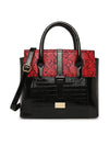 Kleio Clemmy?? Snake Pattern PU Leather Satchel Handbag For Women Ladies