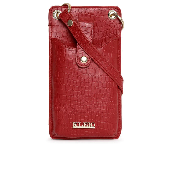 Kleio Beyond Mutli Slot Crossbody Mobile Sling Wallet For Women/Girls