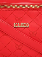 Kleio World Quilted Chain Sling Bum Waist Belt Pouch For Women Girls