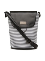 Kleio Purse Pleasures Striped Stylish Sling Bag For Women Girls