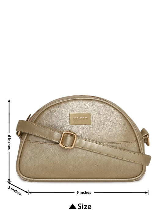 Kleio Modernist Beautiful D Shape Light Crossbody Sling Hand bag For Women Girls Ladies