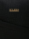 Kleio Fun Stylish Croco PU Leather Spacious Cross Body Side Sling Handbag Purse For Women Girls