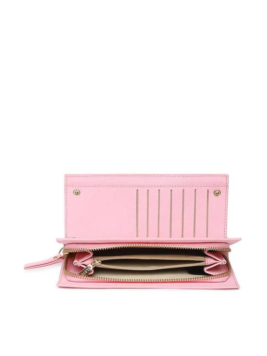 Kleio Crazy Bi-fold Multi Slot Clutch Wallet For Women/Girls