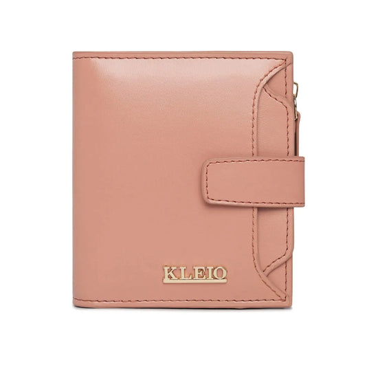 Kleio Happy Vegan Leather Multi Slot Clutch Wallet for Women/Girls