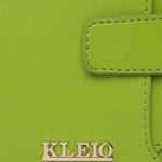 Kleio Dazzling Vegan Leather Multi Slot Clutch Wallet for Women/Girls