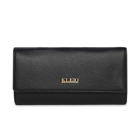 Kleio Posh Multi Slots Clutch Wallet Purse for Women/Girls