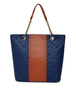 Kleio Glime Stylish Quilted Zip Tote Handbag Purse for Office Women Ladies College Girls