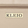 Kleio Acme Vegan Leather Travel Cosmetics Toiletry Kit Bag Organizer For Women Girls