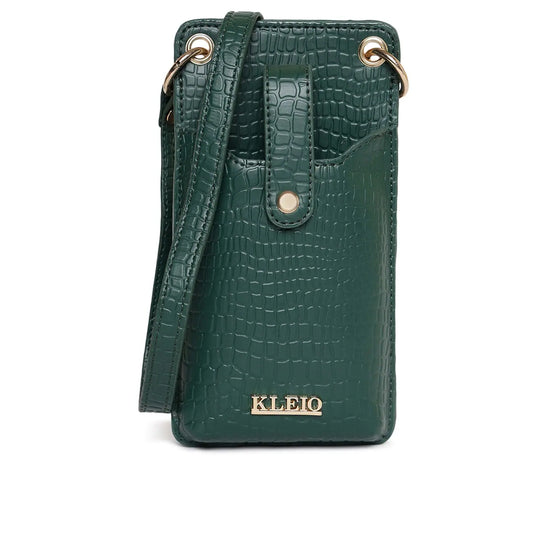 Kleio Fancy Mutli Slot Crossbody Mobile Sling Wallet For Women/Girls