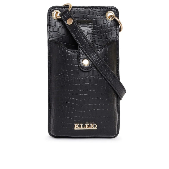 Kleio UnFlod Mutli Slot Crossbody Mobile Sling Wallet For Women/Girls