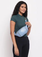 Kleio Cool Quilted Chain Sling Bum Waist Belt Pouch For Women Girls