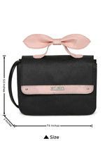 Kleio Image Top Bow Sling Hand Bag for Women Girls