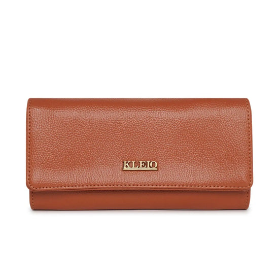 Kleio Collection Multi Slots Clutch Wallet Purse for Women/Girls