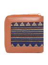 Kleio Clemmy?? PU and Jacquard Multi Slot Purse Wallet with Zip Closure For Women/Girls