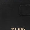 Kleio Signature Vegan Leather Multi Slot Clutch Wallet for Women/Girls