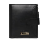 Kleio Signature Vegan Leather Multi Slot Clutch Wallet for Women/Girls