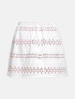 Vabble Schiffli Embroidery Girl Skirt