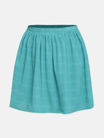 Poser Blue Stripes Print Girl Skirt