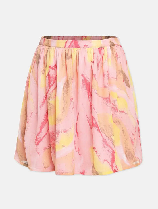 Shine Of Colours Printed Girl Skirt