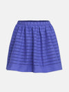 Zowie Bright Blue Stripe Print Girl Skirt