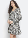 Scandlous Animal Print Dazzling Women Dress