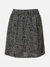 Unique Black Printed Girl Skirt