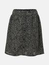 Unique Black Printed Girl Skirt