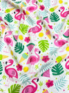 Quirky Digital Printed Silk Crepe Fabric