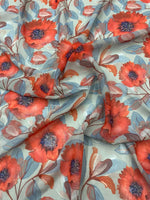 Beautiful Georgette Floral Digital Printed Fabric