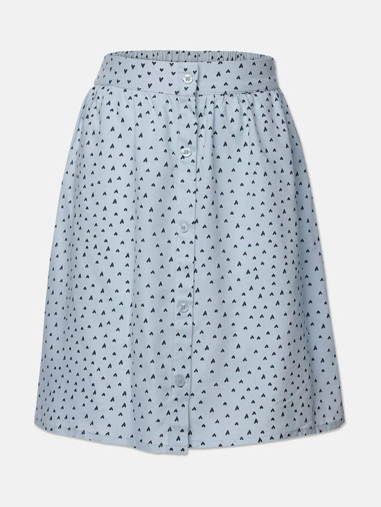 Starmic Blue Dot Print Girl Skirt