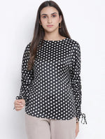 Polka Dot Stylish Women Top