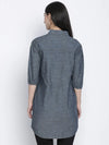 Dopple Grey Women Long Tunic