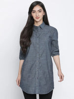 Dopple Grey Women Long Tunic