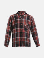 Tadder Lus Green Brush Checked Boy Shirt