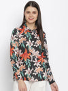 Choicest floral print women shirt