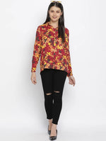 Fireblez Floweret Print Women Shirt