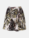 Robby Shell Tropical Print Girl Skirt