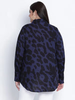 Ultra Classic Animal Printed Plus Size Shirt