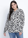 Richi Rich Animal Print Plus Size Shirt