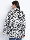 Richi Rich Animal Print Plus Size Shirt